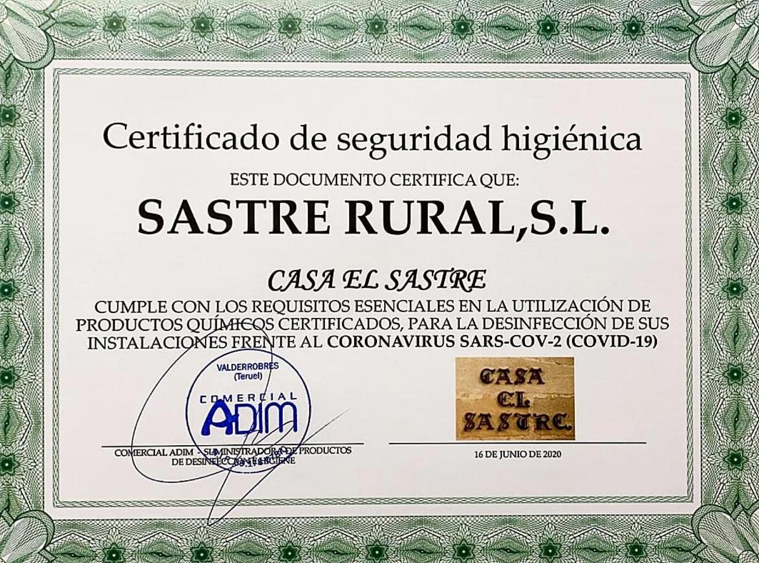 Appartamento Casa El Sastre III Beceite Esterno foto